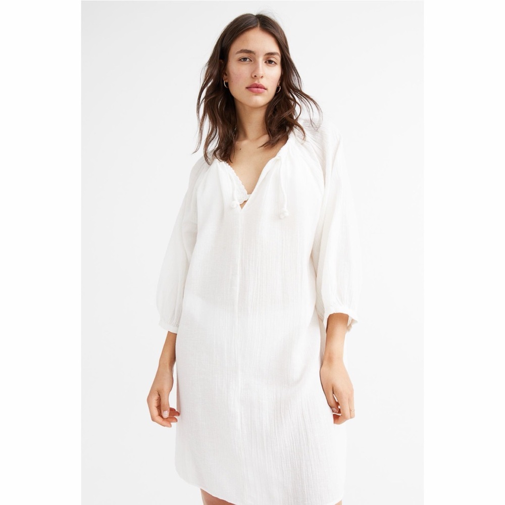 White Women's Swim Cover-Up
